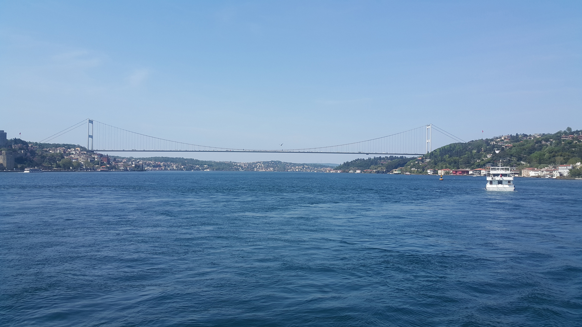 Asım Ülker Kız Kur'an Kursu Öğrencileri Boğaz Gezisinde